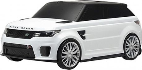 Dětské jezdítko a kufřík 2v1 Range Rover SVR white, Bílá - obrázek 1