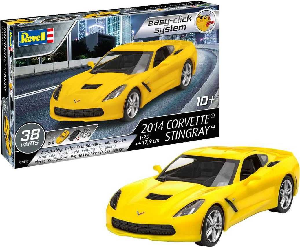 REVELL EasyClick auto 07449 - 2014 Corvette Stingray (1:25) - obrázek 11