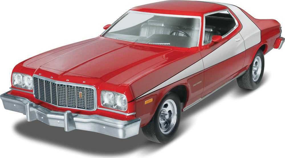 Plastic ModelKit MONOGRAM auto 4023 - Starsky & Hutch™ Ford Torino (1:25) - obrázek 1