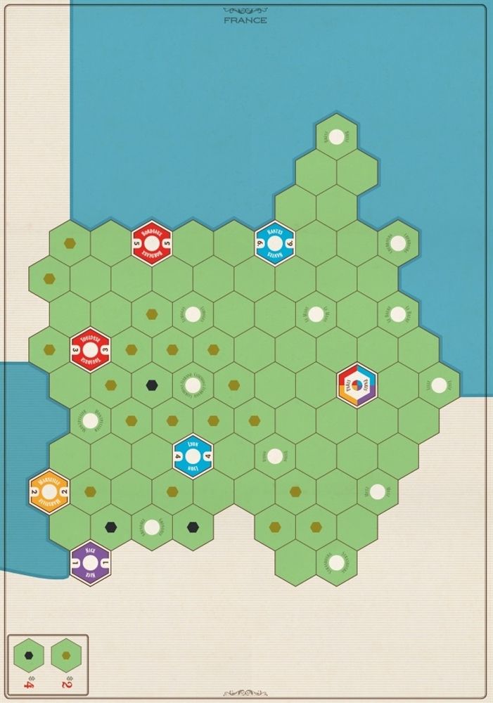Eagle-Gryphon Games Age of Steam DELUXE: France and Poland Maps - obrázek 1