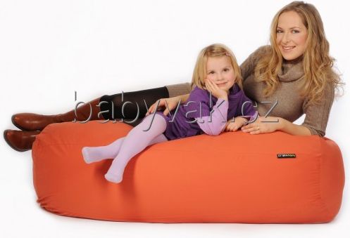 Babyvak Relaxační pytel velký - orange - obrázek 1