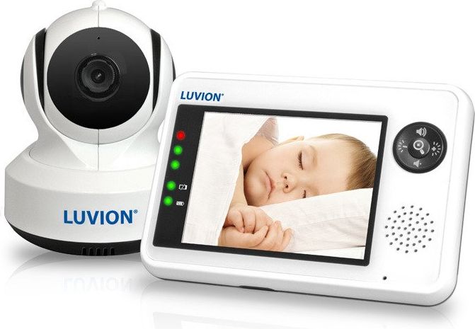 Dětská elektronická chůva Luvion ESSENTIAL - bílá - obrázek 1