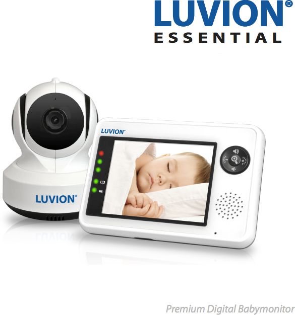 Dětská elektronická chůva Luvion ESSENTIAL - bílá - obrázek 2