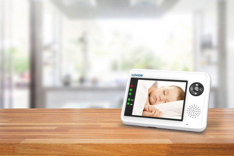 Dětská elektronická chůva Luvion ESSENTIAL - bílá - obrázek 6