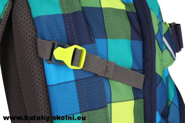 Studentský školní batoh Coocazoo CarryLarry2 Lime District - Doprava Zdarma - obrázek 11