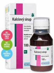 Generica Kalciový sirup 100 ml - obrázek 1
