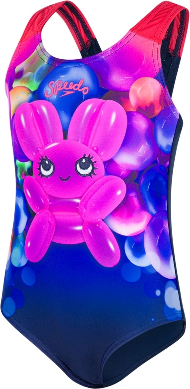 Speedo Shimmer Bounce Essential Applique - navy/pink 74-80 - obrázek 1