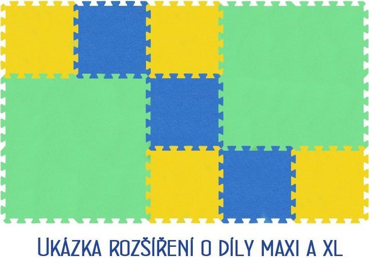 MALÝ GÉNIUS Samostatný díl XL silný 0+ (modrý) - obrázek 3