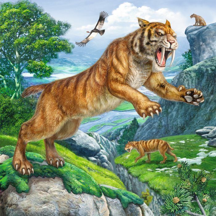 RAVENSBURGER Puzzle Pravěcí vládci 3x49 dílků - obrázek 4