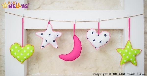 Baby Nellys Sada dekorací Stars be Love č. 1