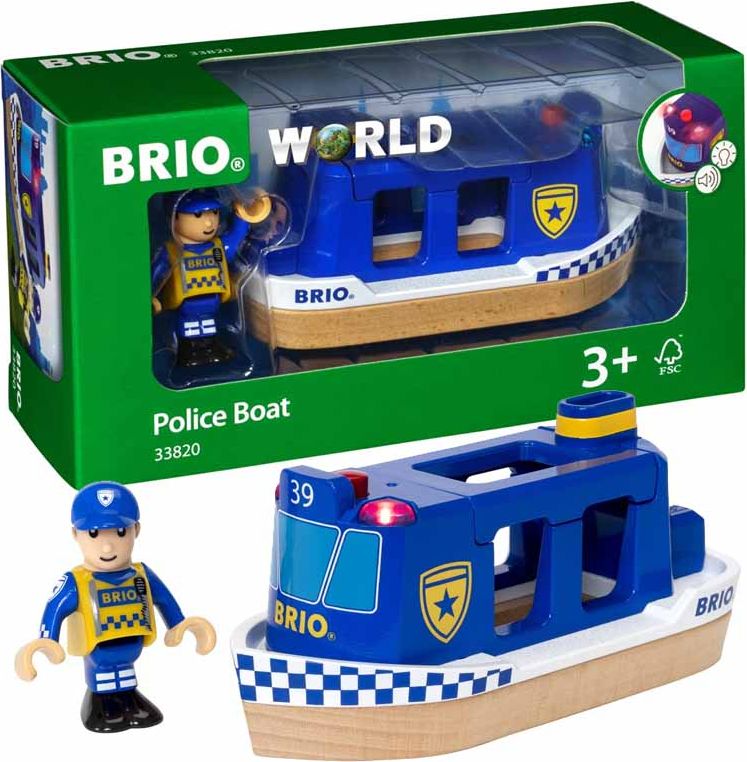 Policejní loď se světlem a zvukem - obrázek 1