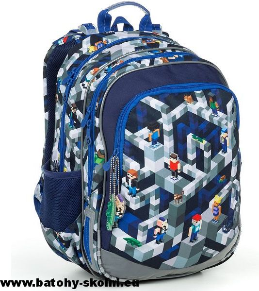 Školní batoh Topgal  ELLY 19014 B ala Minecraft - Doprava Zdarma - obrázek 1