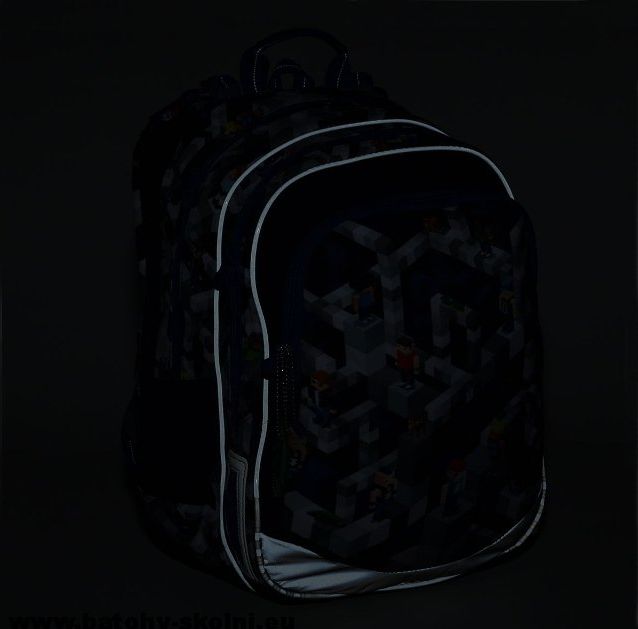Školní batoh Topgal  ELLY 19014 B ala Minecraft - Doprava Zdarma - obrázek 14