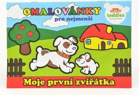 Teddies Omalovánky Moje první zvířátka 21x14,5cm MPZ - obrázek 2