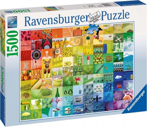 RAVENSBURGER Puzzle 99 krásných barev 1500 dílků - obrázek 1