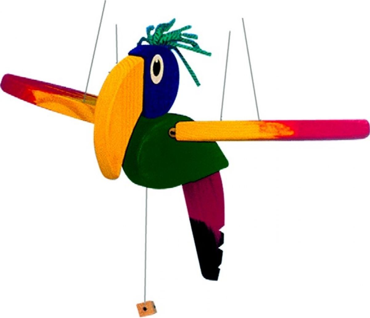 Woody létající papoušek malý - obrázek 1