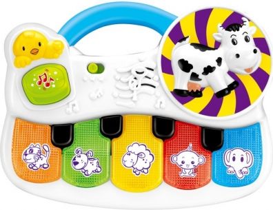 TOT KIDS Interaktivní hračka s melodii Hrající zvířatka - obrázek 1