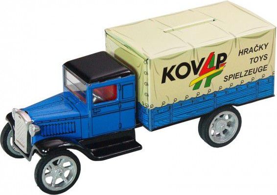 Pokladnička Auto Hawkeye plech 18cm 1:32 v krabičce - obrázek 2