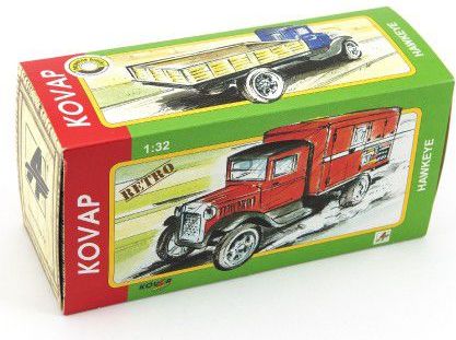 Pokladnička Auto Hawkeye plech 18cm 1:32 v krabičce - obrázek 3