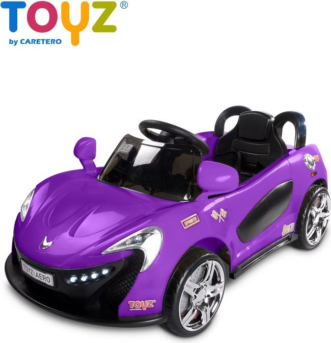 Elektrické autíčko Toyz Aero - 2 motory a 2 rychlosti fialové Fialová - obrázek 1
