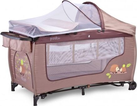 Cestovní postýlka CARETERO Grande Plus 2018 beige, Béžová - obrázek 1