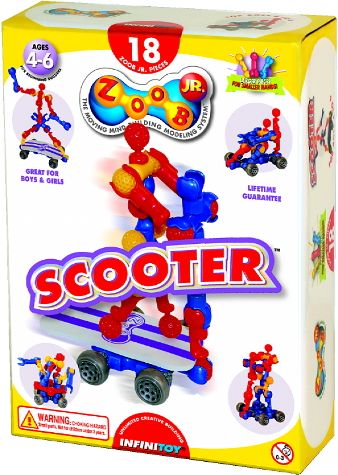 Stavebnice ZOOB Junior Scooter - obrázek 1