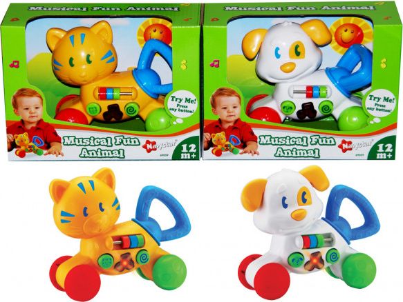 Alltoys Navystar Zvukové zvířátko pejsek/kočička - obrázek 1