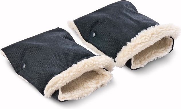 Rukávník na kočárek 2 ks Sensillo 45x21 black - obrázek 1