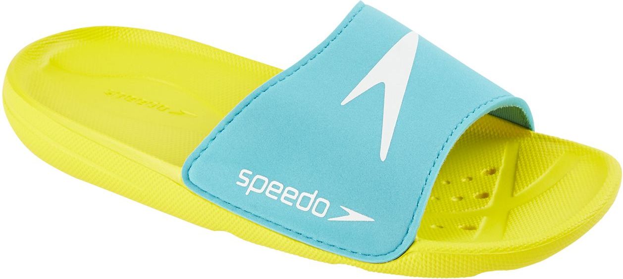 Speedo Atami Core Slides - empire yellow/bali blue 32 - obrázek 1