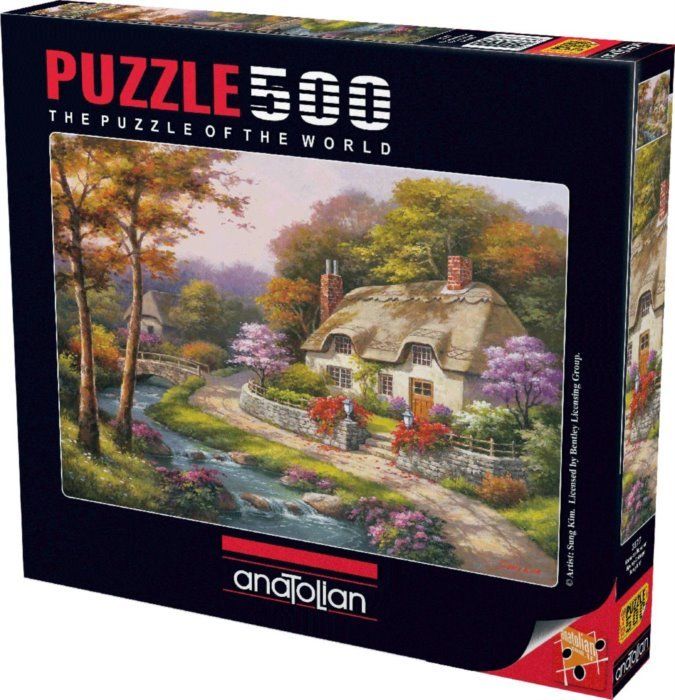 ANATOLIAN Puzzle Jarní chaloupka 500 dílků - obrázek 2