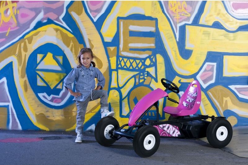Šlapací čtyřkolka Berg Compact Pink BFR + DOPRAVA ZDARMA - obrázek 4