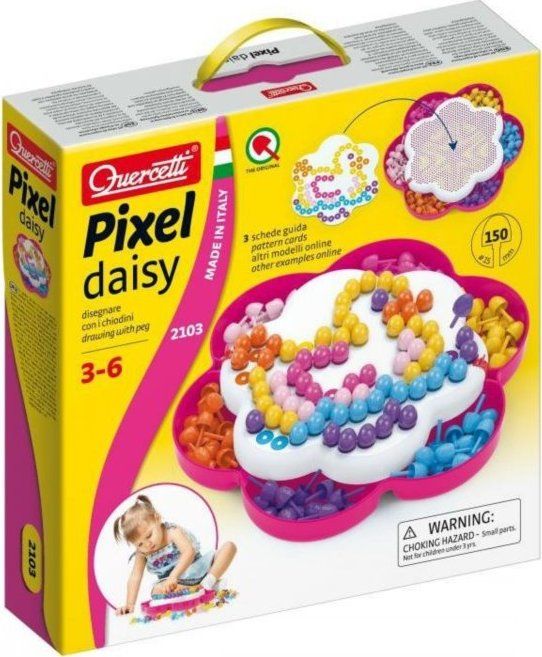 QUERCETTI Mozaika Pixel Daisy 150 ks (15mm) - obrázek 1