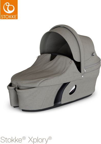 Stokke Korba na kočárek Xplory®, Brushed Grey - obrázek 1