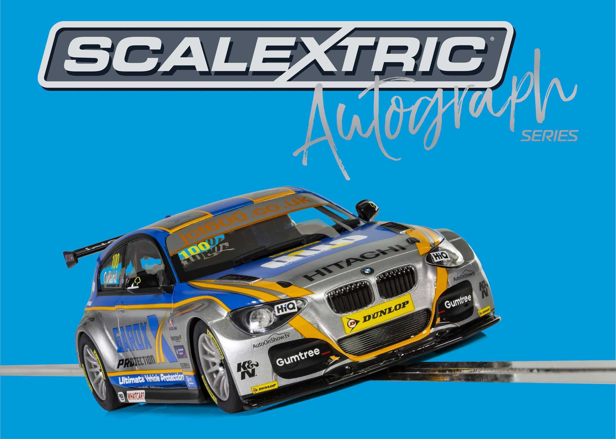 Autíčko Limited Edition SCALEXTRIC C3862AE - Autograph Series BTCC BMW 125 Series 1 – Rob Collard (1:32) - obrázek 2