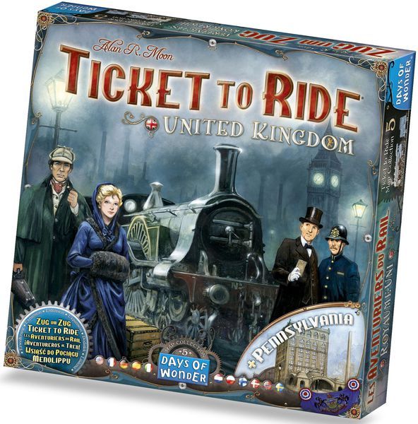 Days of Wonder Ticket to Ride - Map Collection 5: United Kingdom & Pennsylvania - obrázek 1