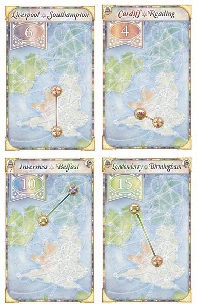 Days of Wonder Ticket to Ride - Map Collection 5: United Kingdom & Pennsylvania - obrázek 4