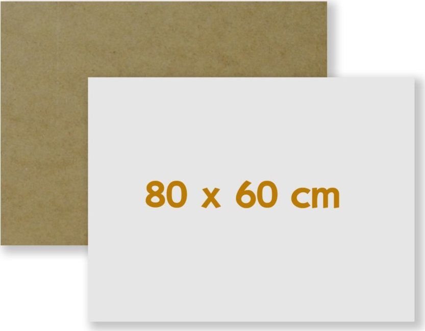 MDF deska na puzzle 80x60cm bez úchytů - obrázek 1