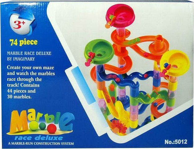 MAC TOYS Kuličková dráha 74 dílků - obrázek 1
