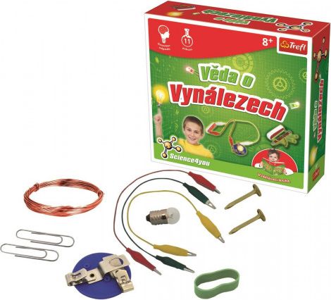 Trefl Věda o vynálezech vědecká sada Science 4 you v krabici 23 5x22 5x6 5cm 8+ - obrázek 1