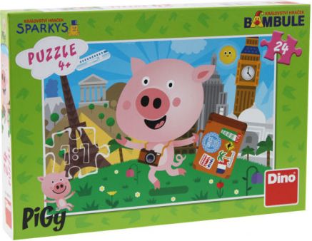 EP Line Puzzle Pigy 24 dílků - obrázek 1