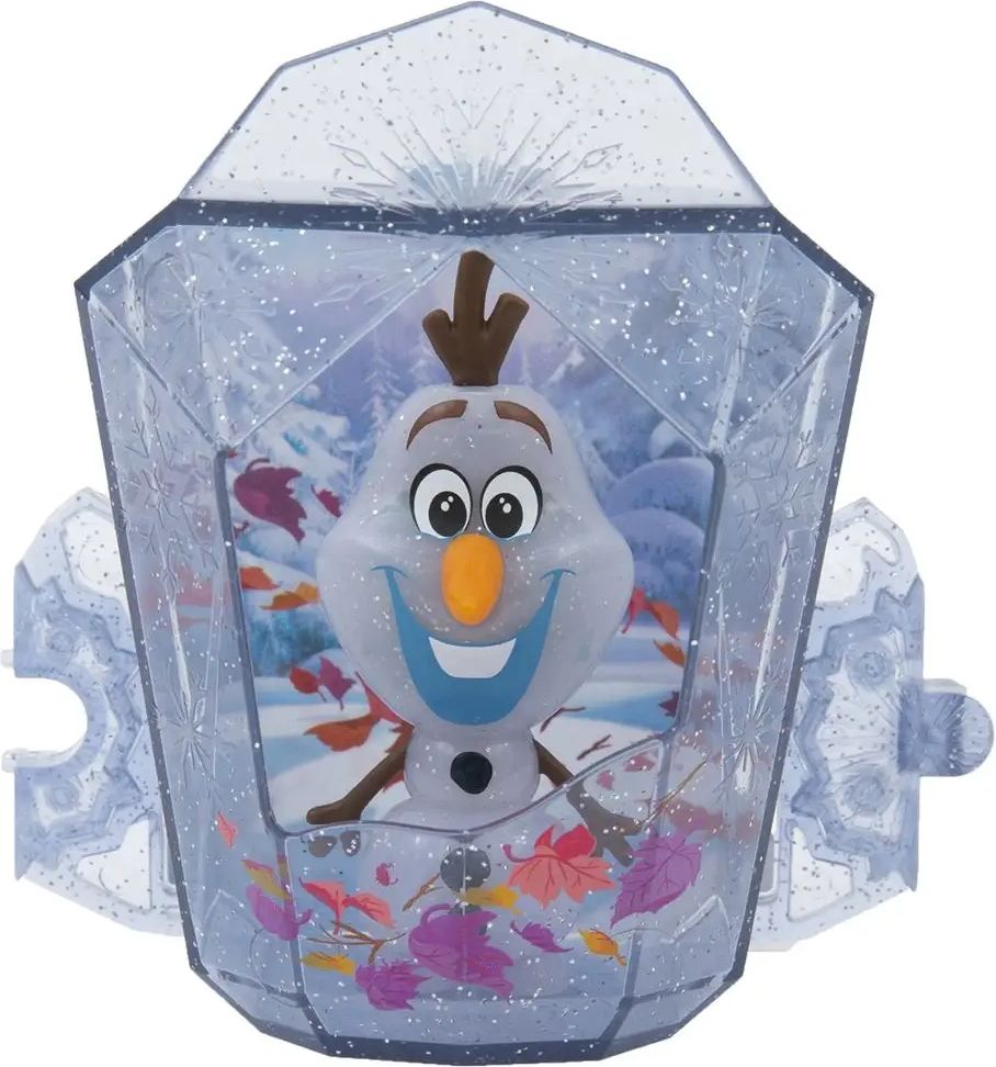 Frozen 2: svítící mini panenka - Olaf s domečkem - obrázek 1