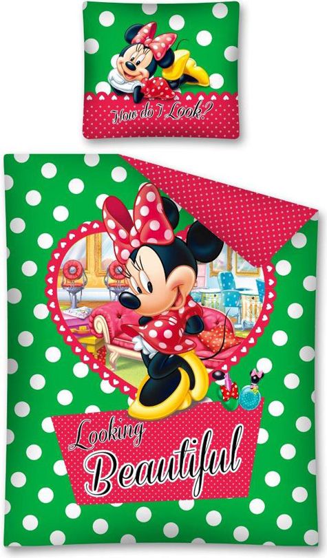 Detexpol Povlečení Minnie modelka 140x200 Bavlna 140/200, 70/80 cm - obrázek 1