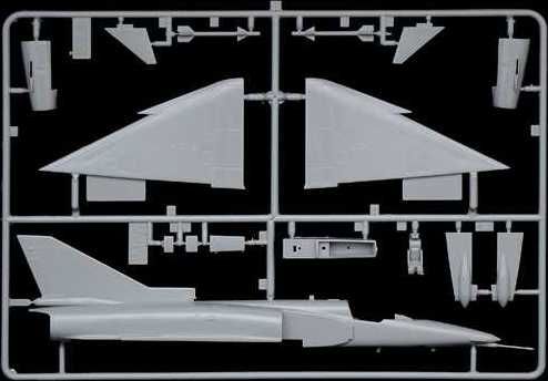 ITALERI Model Kit letadlo 1408 - Kfir C.2 (1:72) - obrázek 8