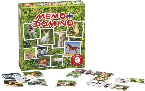 Pexeso a Domino PIATNIK 659591 Mláďata - obrázek 1
