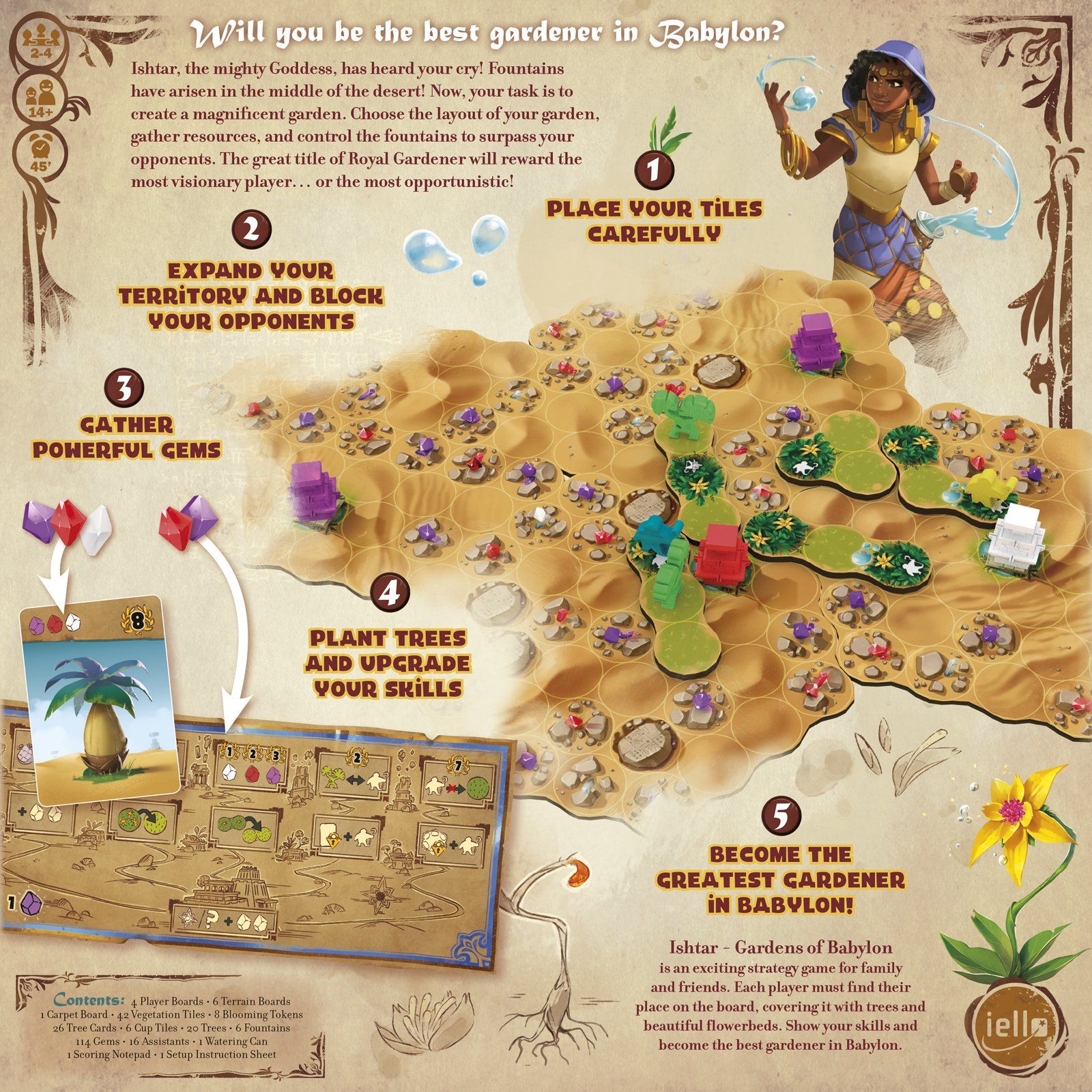 IELLO Ishtar: Gardens of Babylon - EN - obrázek 2