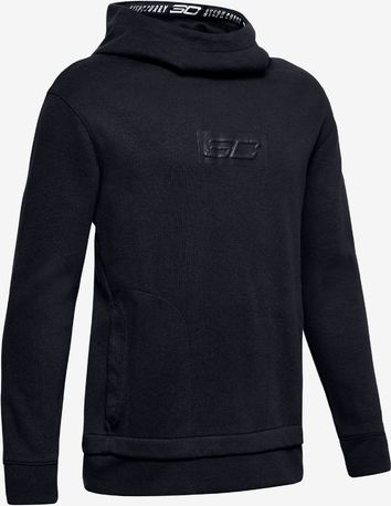 SC30™ Sportstyle Warm Up Mikina dětská Under Armour | Černá | Chlapecké | L - obrázek 1