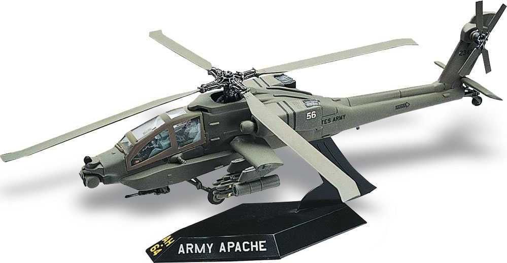 Snap Kit MONOGRAM vrtulník 1183 - AH-64 Apache Helicopter (1:72) - obrázek 1