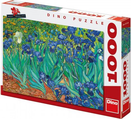 Dino VINCENT VAN GOGH KOSATCE 1000 dílků - obrázek 1