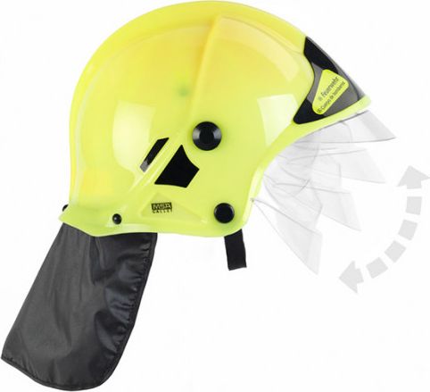 Hasičská helma, žlutá - obrázek 1
