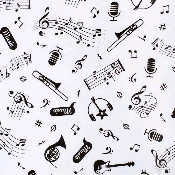 Kojenecké body celorozepínací New Baby Music 62 (3-6m) - obrázek 3